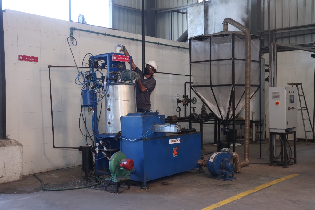 LFC-1 Pattern & Foam Setup